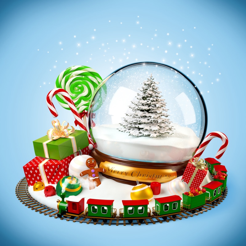 merry Christmas, nature, christmas, refreshment, water, leaf, table, close-up, text, globe, food and drink, balls, Train, high angle view, sweets, gifts