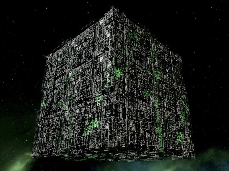 cube, series, entertainment, SF, Startrek, hd, art, 720P, borg, tv