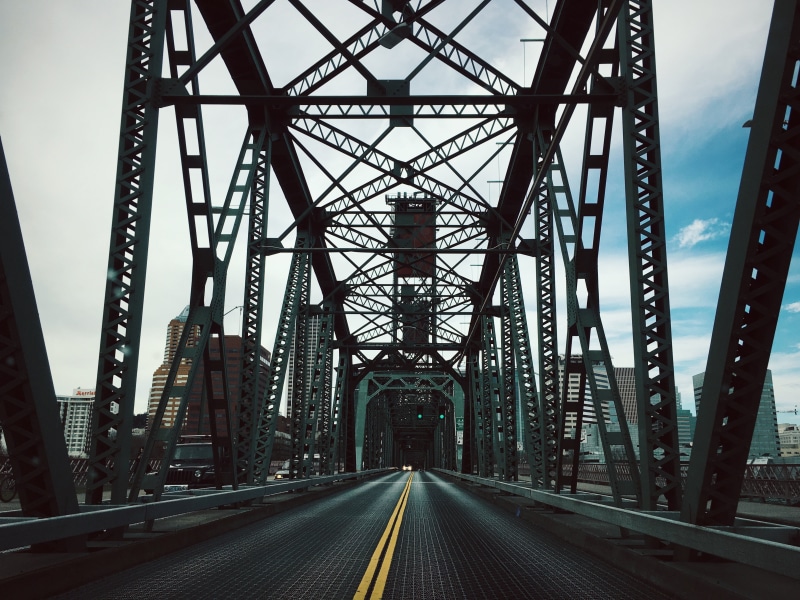river, bridge, transportation, brooklyn - New York, nature, gray, sky, girder, tower, mode of Transport, steel, symbol, famous Place, urban Scene, 4K