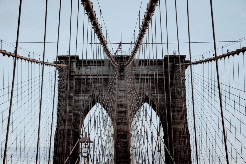architecture, nature, suspension bridge, office building exterior, cable, connection, built structure, day, cable-stayed bridge, outdoors, bridge, travel
