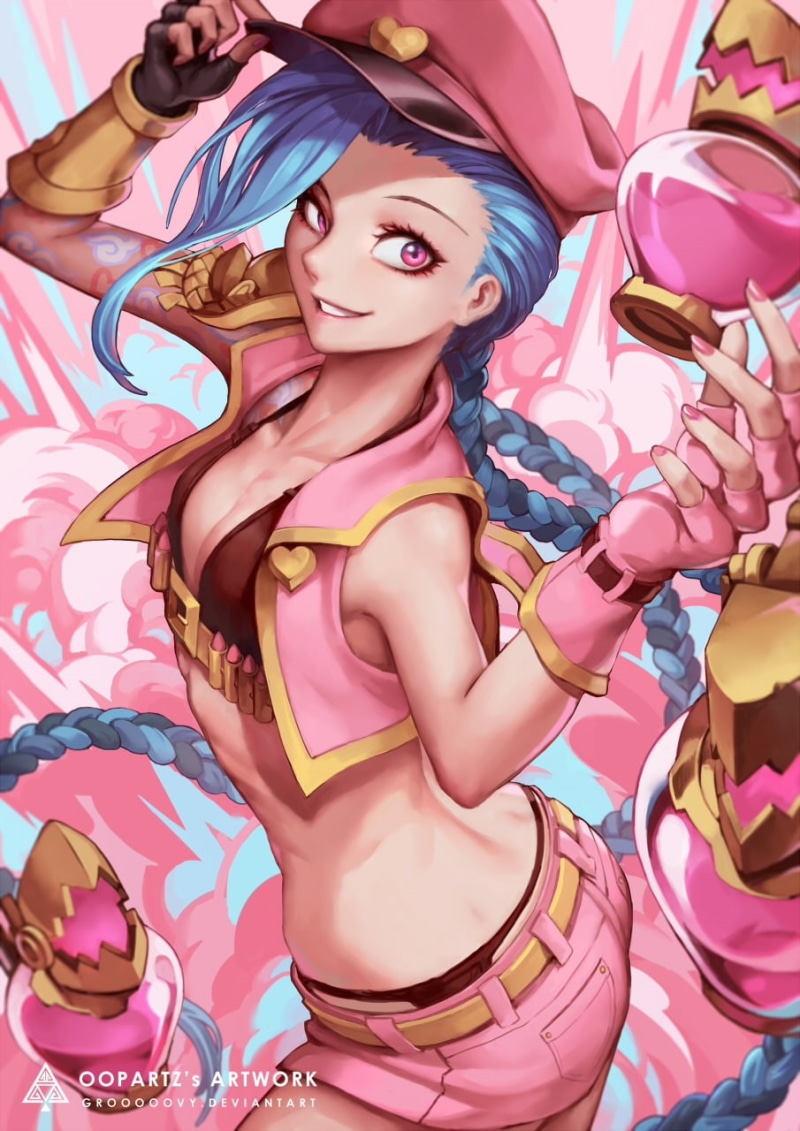 Jinx (League of Legends), League of Legends, 720P, Oopartz Yang
