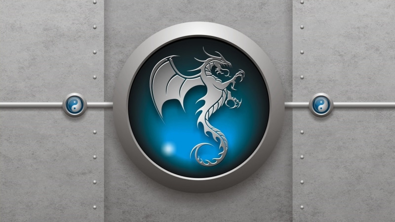 no people, close-up, circle, blue, 1080P, gray, representation, transportation, silver, guidance, emblem, Yin and Yang, digital art, sign, shape, metal