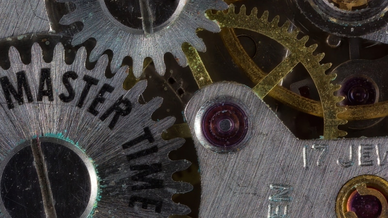 close-up, gray, gear, gears, indoors, clock, clockwork, detailed, time, brass, still life, numbers, watch, number, full frame, 1080P, wheel, no people