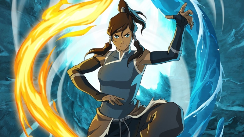 Avatar: the Legend of Korr., Avatar, 1080P, fire, Times, art, magic, water, Korra, The Legend of Korra, element