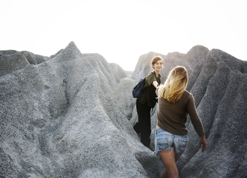 summer, joyful, lifestyle, active, enjoy, romantic, nature, couple - relationship, people, tourism, day, mountain, dom, men, journey, two, hairstyle, women