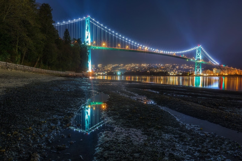 2K, BC Canada, Lions Gate Bridge, Vancouver
