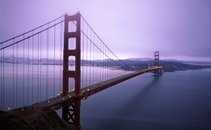 san francisco, sea, dusk, travel destinations, engineering, Cars, County, California, Wake, United States, purple, Ships, nature, marin, outdoors