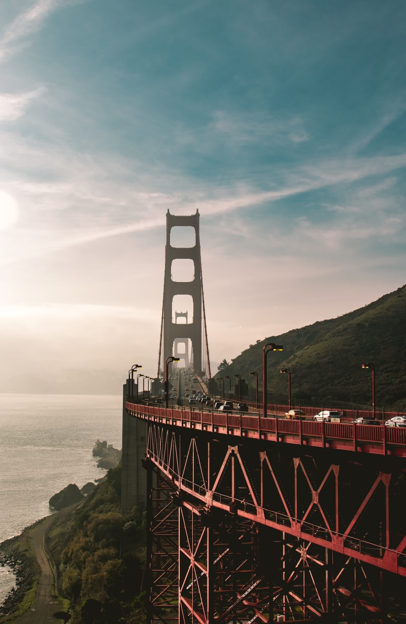 united states, golden gate bridge, san, architecture, california, nature, suspension bridge, beacon, day, bridge - man made structure, coast, bay of water