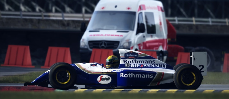 1080P, Assetto Corsa, racer, Ayrton Senna, Vintage car, Williams F1, race cars