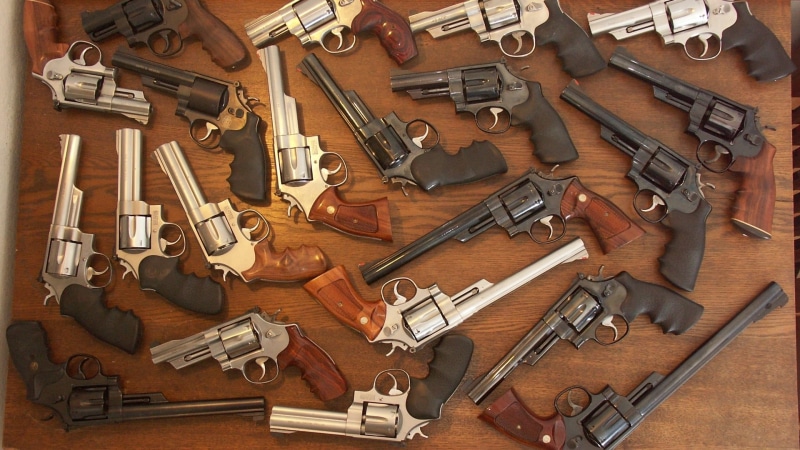 criminal, weapons, protection, revolver, variation, workshop, army, single Object, war, security, backgrounds, aggression, military, police Force, equipment
