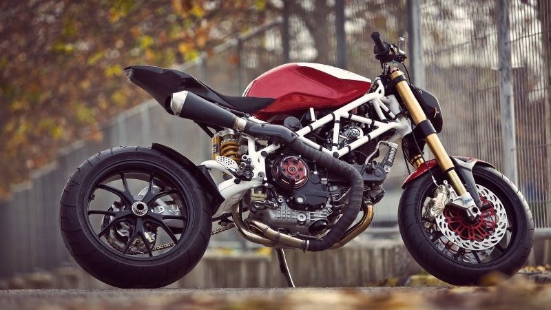 racer, 720P, hd, cafe racer, x, cafe, Ducati, motorcycles, art