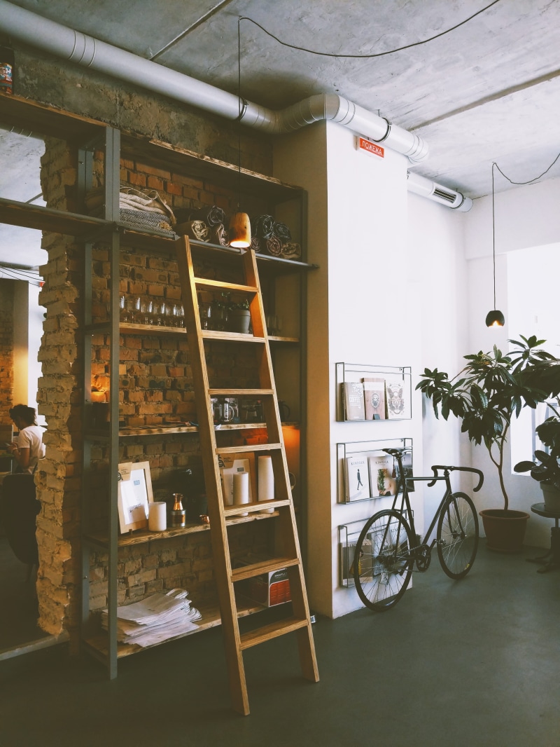 cafe, wooden, variation, brown, architecture, no people, store, storage room, ceiling, large group of objects, coffeehouse, interior design, kinfolk, beside