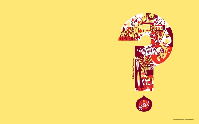 Food, 1080P, Artistic, Question Mark
