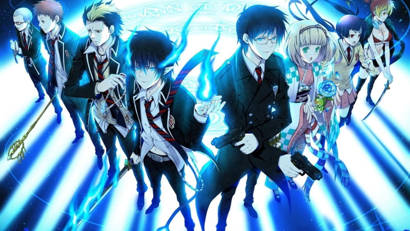 women, adult, cooperation, businesswoman, occupation, males, suit, business, katana, females, mid adult men, 1080P, men, Blue Exorcist, fan art, people