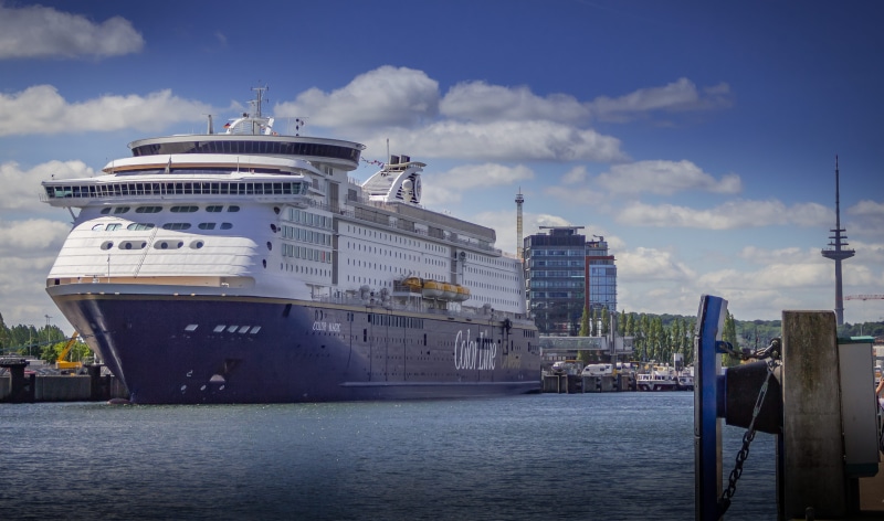 ship, travel, architecture, kiel, laboe, the port of kiel, cruise ship, port, mode of transportation, transportation, building exterior, water, passenger craft