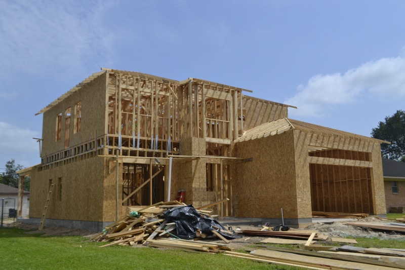 building exterior, house, under construction, damaged, design, realtor, sky, men, day, architecture, construction, real-estate, property, cloud - sky, real people