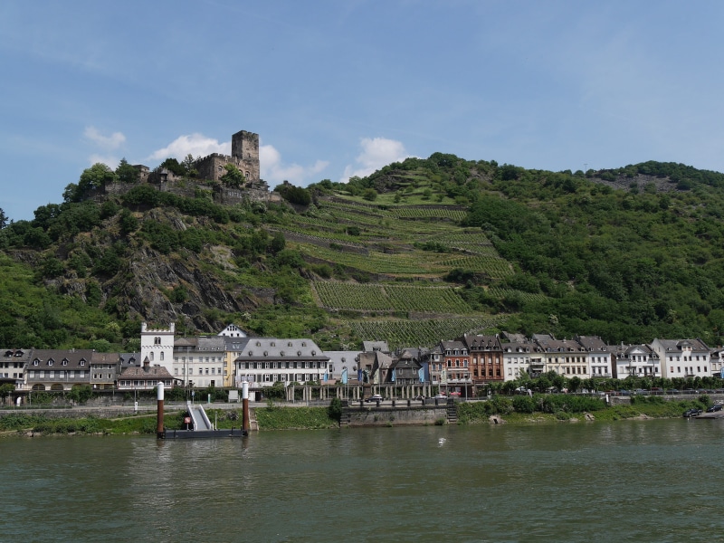 water, investors, green color, no people, rhine, rhine cruises, cloud - sky, beauty in nature, built structure, river, scenics - nature, kaub, outdoors