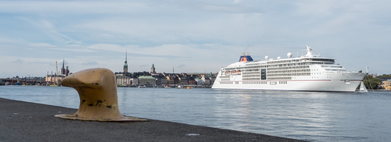 outdoors, 4K, cruise ship, built structure, day, sea, cloud - sky, investors, travel, nature, architecture, building exterior, hapag-lloyd, mode of transportation