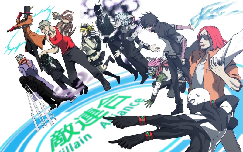 Muscular (Boku No Hero Academia), Kurogiri (Boku No Hero Academia), Mustard (Boku No Hero Academia), Moonfish (Boku No Hero Academia), Anime, 1080P, The Broker (Boku No Hero Academia)