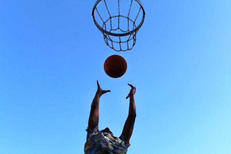 basketball - sport, basketball hoop, playing, arms raised, people, taking a shot - sport, success, bulls eye, throwing, training, basket, basketball - ball