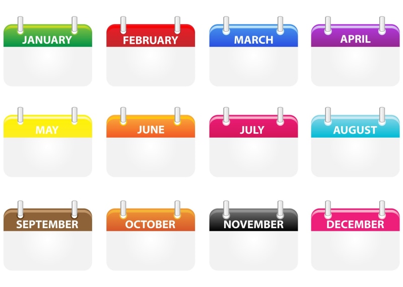 icon set, business, web icons, computer Icon, mobile icons, green color, calendar icon, icons, office, illustration, communication, internet icons, white background