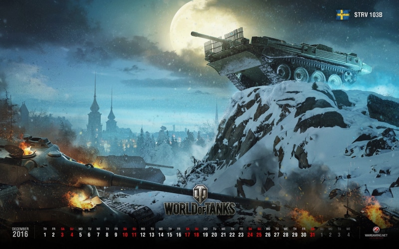 2K, sky, office building exterior, skyscraper, travel destinations, architecture, winter, Stridsvagn 103B, snow, building, snowing, tanks, calendar