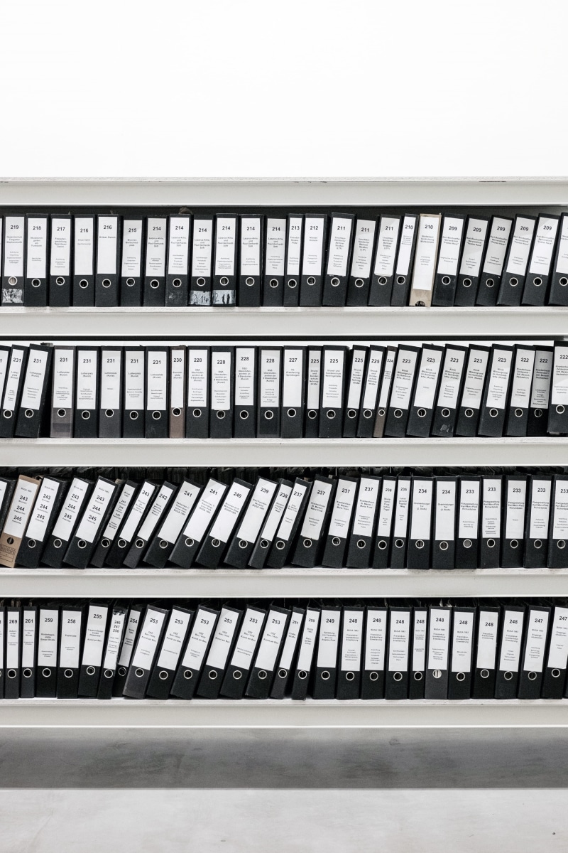 outdoors, white, 4K, building exterior, modern, low angle view, file, archive, pattern, clear sky, building, office building exterior, shelf, sky, glass - material