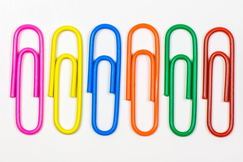 blue, business, group of objects, datailaufnahme, paper clips, macro photo, macro, closeup, studio shot, clips, paperclip, paper clip, close-up, school