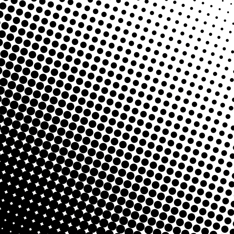 bw, increase, many, 4K, circles