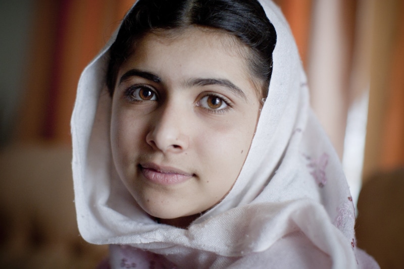 4K, Pakistani activist, Malala Yousafzai, Nobel Prize Winner, 2K