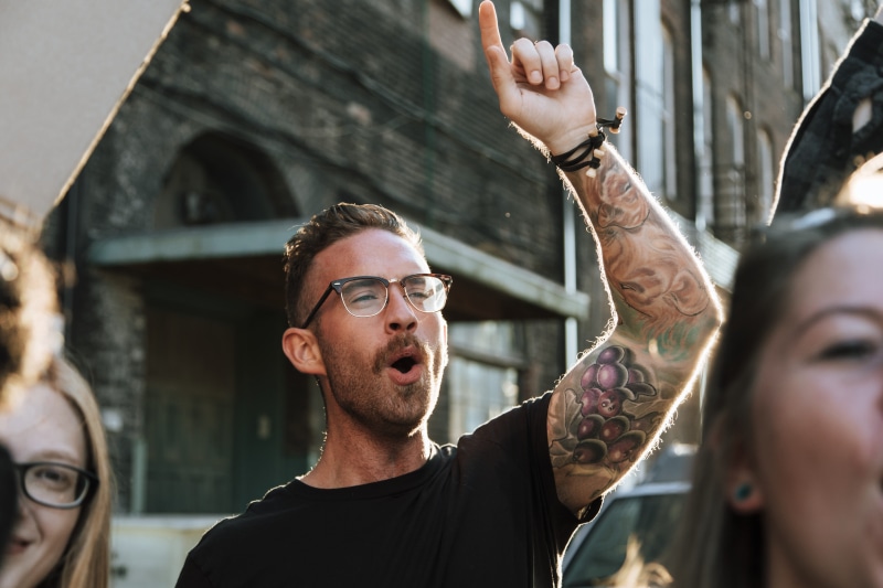 demonstrating, awareness, equality, march, black, crowd, ethics, joyful, 5K, fashion, group, casual clothing, human arm, lifestyle, sunglasses, marching
