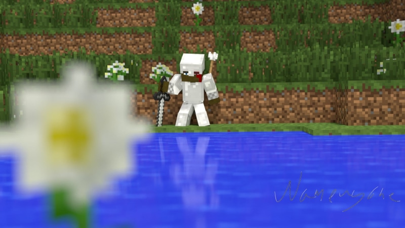 occupation, holding, Minecraft, examining, environmental issues, nature, technology, plant, responsibility, growth, day, standing, gardening, environmentalist