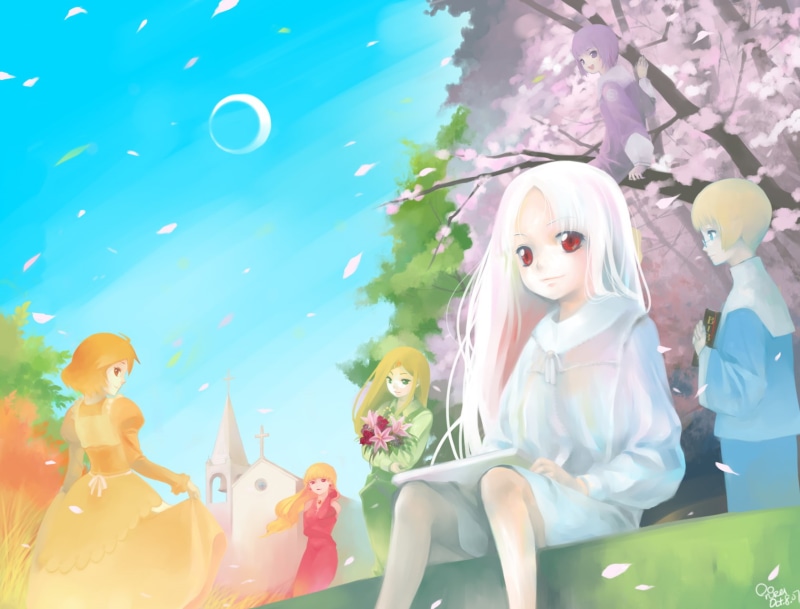 tree, sacrifice, 720P, elysion, stardust, aroque, flowers, yield