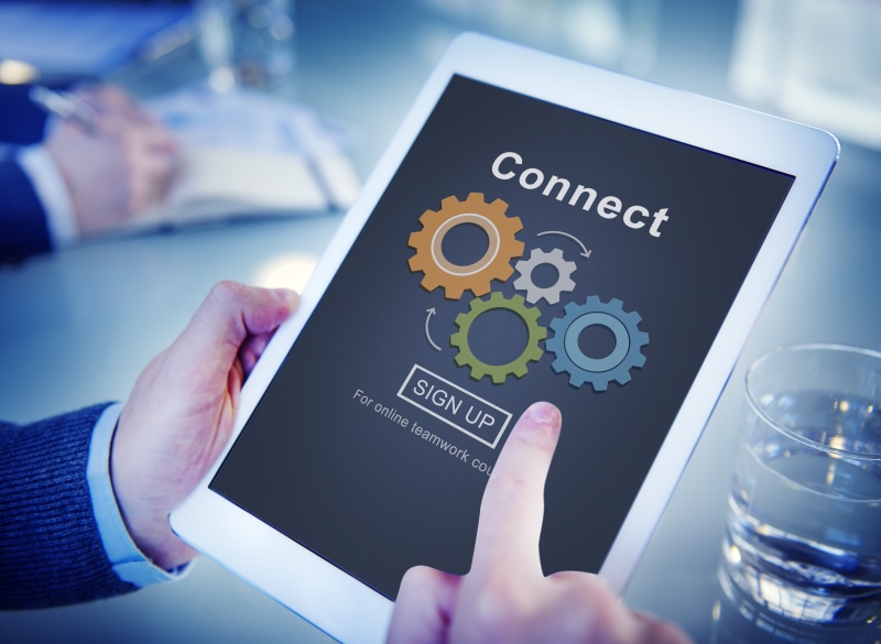 company, office, hand, icon, computer network, device, one person, internet, participation, member, touch screen, network, human hand, wireless technology
