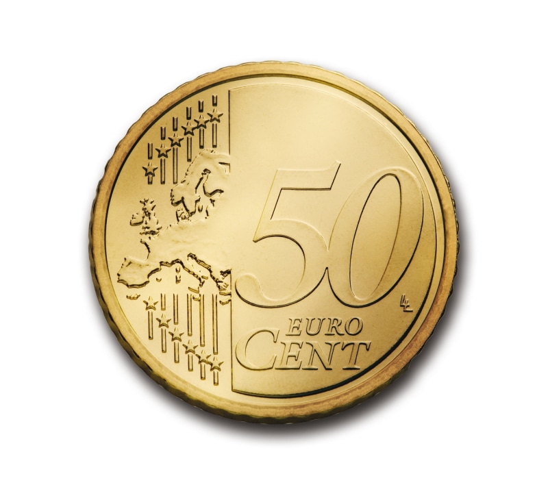 incentive, wealth, money, coin Bank, indoors, euro, savings, making money, deposit, studio shot, 50, success, gold Colored, single object, banking, number