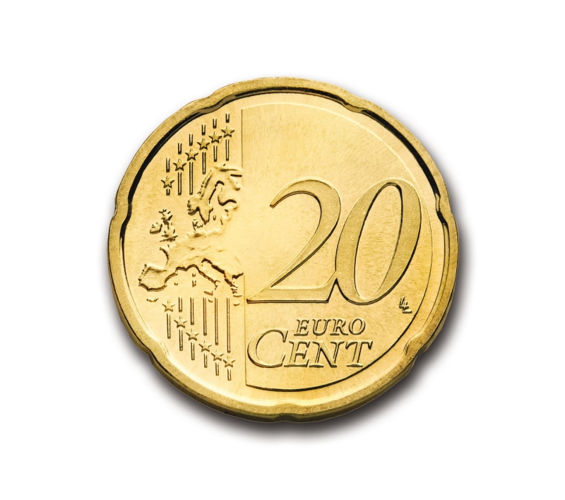 money, single object, round, studio shot, incentive, profit, europe, revenue, bank, close-up, gold colored, investments, business, euro, cut out, indoors