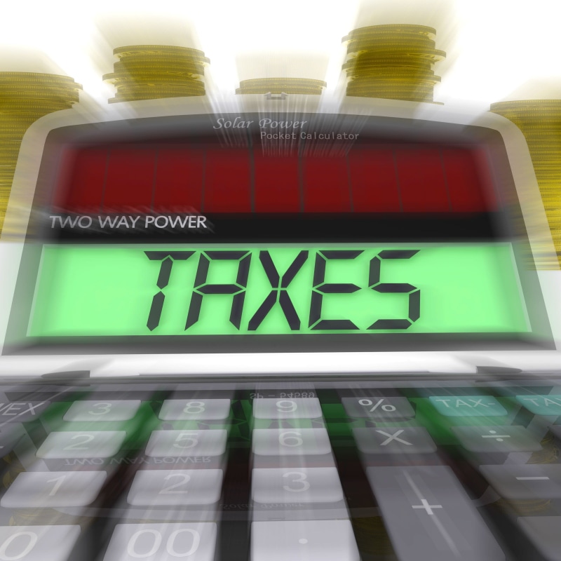 meaning, guidance, calculator, financial, information sign, income taxes, earnings, close-up, information, sign, low angle view, income, taxes, green color
