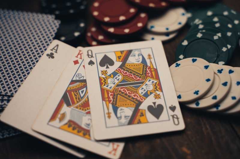 luck, no people, cards, playing cards, table, opportunity, indoors, arts culture and entertainment, gambling chip, points, risk, relaxation, representation
