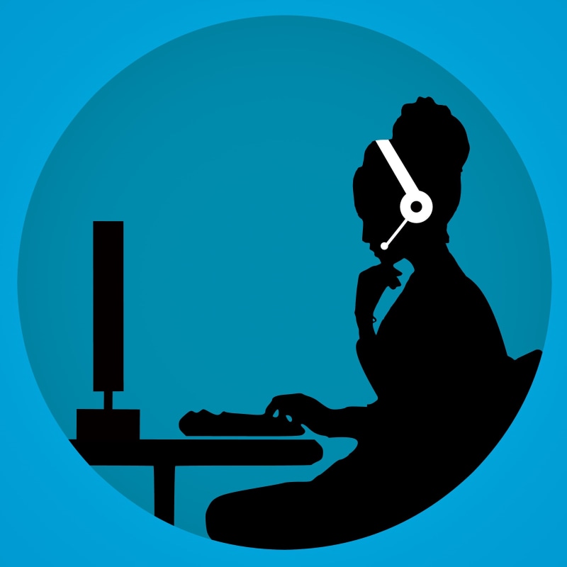 symbol, colored background, service, sign, operator, illustration, contact, leisure activity, lifestyles, silhouette, telephone, call, center, secretary