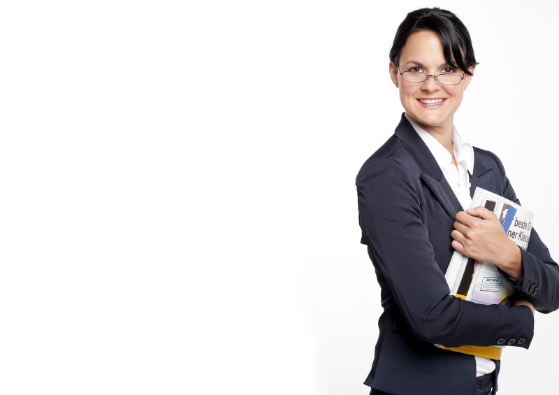 lapel, face, hairstyle, studio shot, computer, adult, wearing, suit, jacket, standing, beautiful, office, women, smiling, womens power, secretary, self-conscious