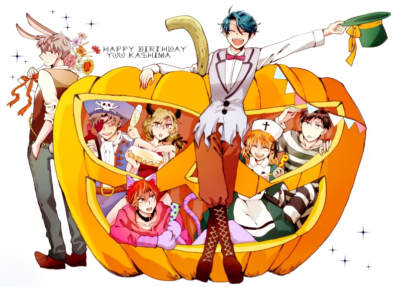Gekkan Shoujo Nozaki-kun, Kashima Yuu, day, Masayuki Hori, male likeness, fun, poster, arts culture and entertainment, Sakura Chiyo, 4K, leisure activity