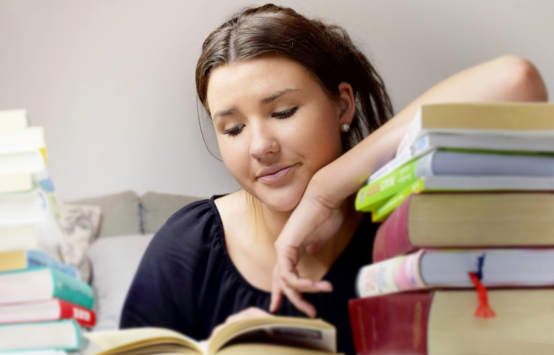 indoors, burnout, study, furniture, reading, teach, one person, publication, focus, knowledge, satisfaction, thinking, young, inform, recording assets