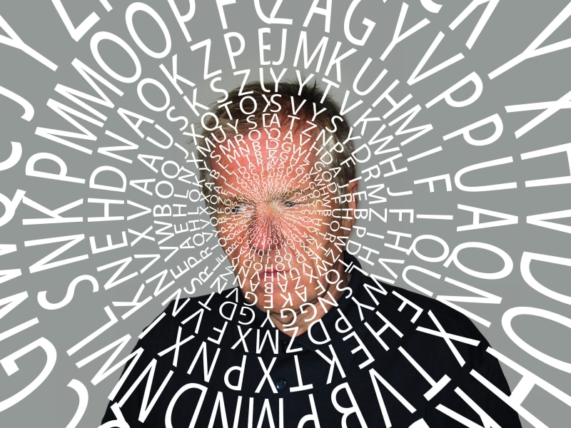 geometric shape, adult, man, data, top, verbalize, recognize, indoors, pattern, dementia, problems, computer crime, black color, mature men, definition