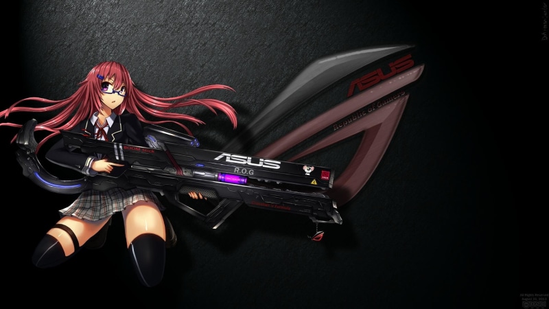 armed, 1080P, cute, asus, crosshair-v-formula, danger-mouse, republic-of-gamers, boom-stick, n, logo
