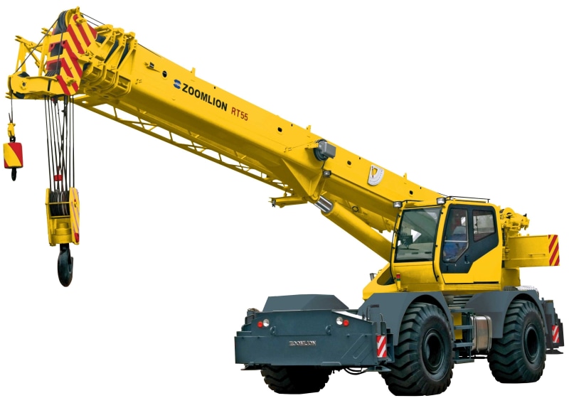 tractor, construction, mobile, truck, semi, 2K, crane, ariel, boom, cranes