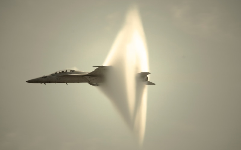 sonic, boom, 2K, airplane, aircraft