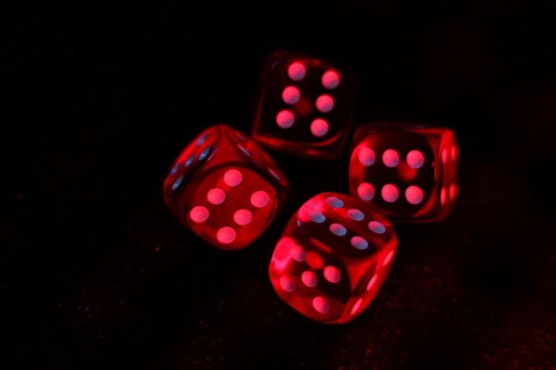 cube table, game cube, dice, group of objects, gambling, addiction, win, Casino, opportunity, studio shot, risk, arts culture and entertainment, leisure games