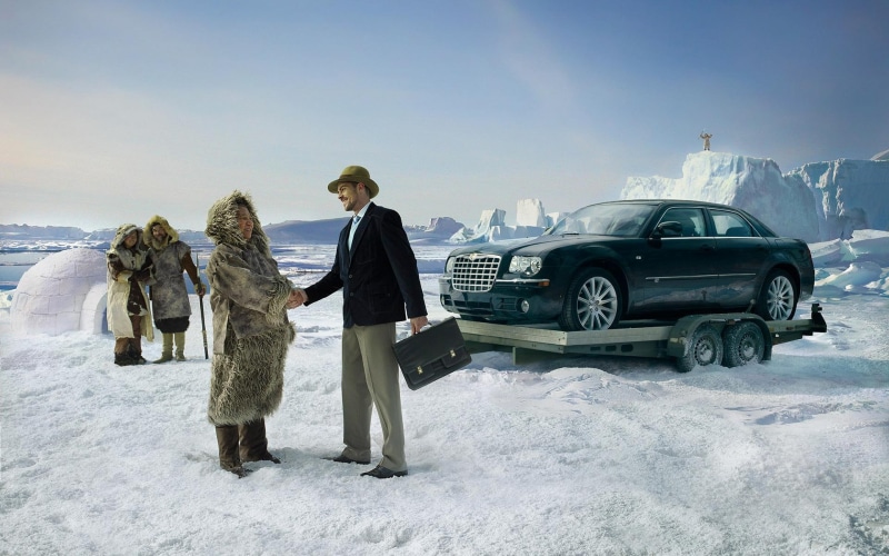 3d and abstract, year, winter, salesman, snow, offroad, 1080P