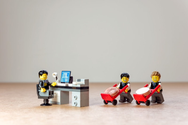 income, males, desk, government, delivery, cart, lego, occupation, headwear, still life, human representation, legography, people, indoors, men, representation