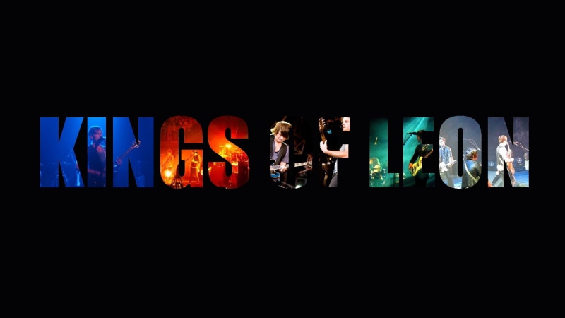kings of leon, concert, action, members, letters, 1080P